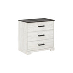 Contrasting Woodgrain Chest of Drawers