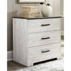 Contrasting Woodgrain Chest of Drawers