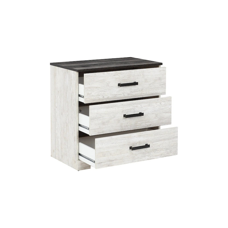 Contrasting Woodgrain Chest of Drawers