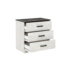 Contrasting Woodgrain Chest of Drawers