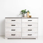 Contrasting Woodgrain Chest of Drawers