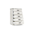 Contrasting Woodgrain Chest of Drawers