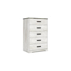Contrasting Woodgrain Chest of Drawers