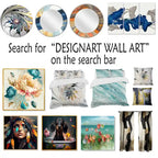 Gestoffeerde accentstoel Retro Abstract Drops XI