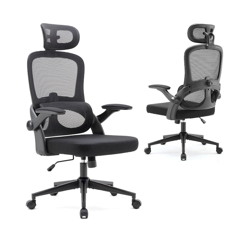 Ergonomic High Back Office Chair for Big and Tall - Black
