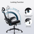 Ergonomic High Back Office Chair for Big and Tall - Black
