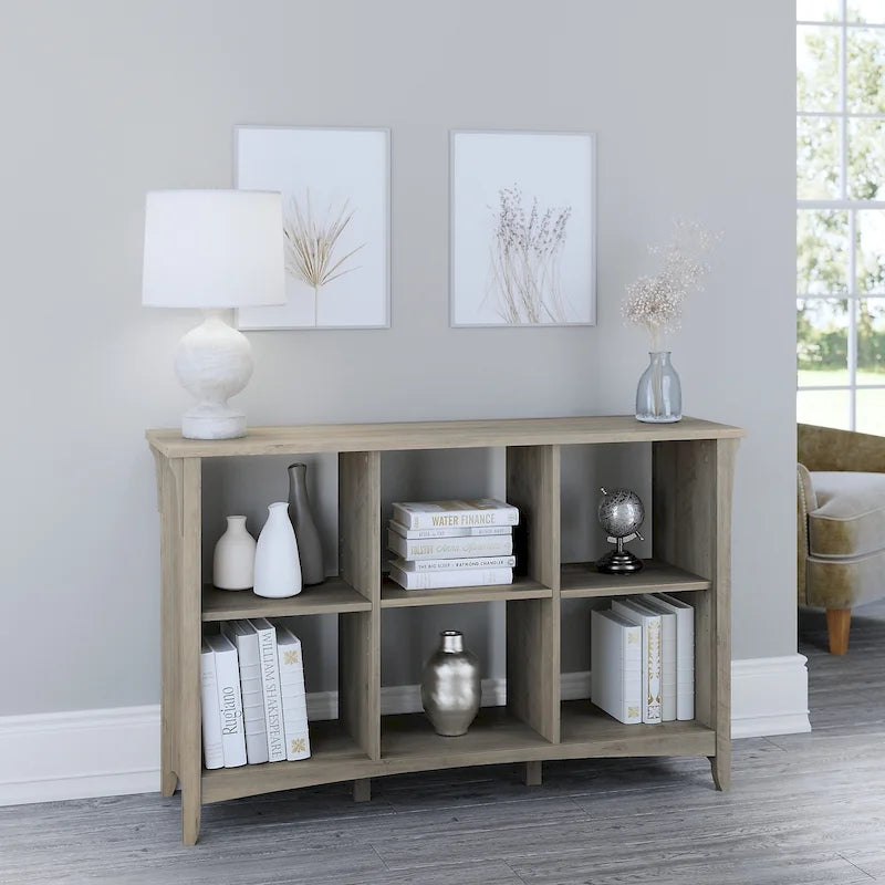 6-Cube Storage Organizer with Adjustable Shelves