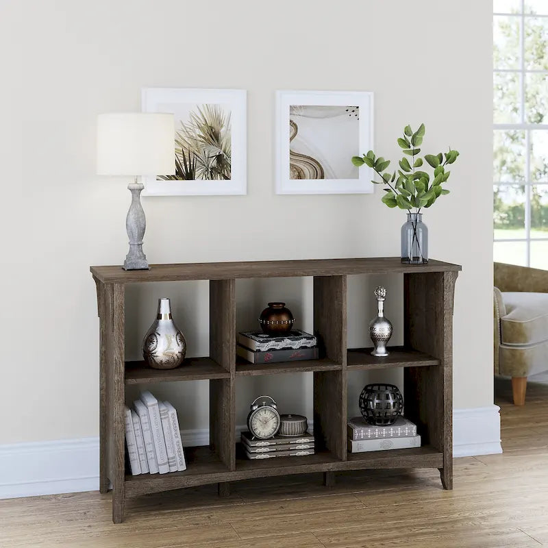 6-Cube Storage Organizer with Adjustable Shelves