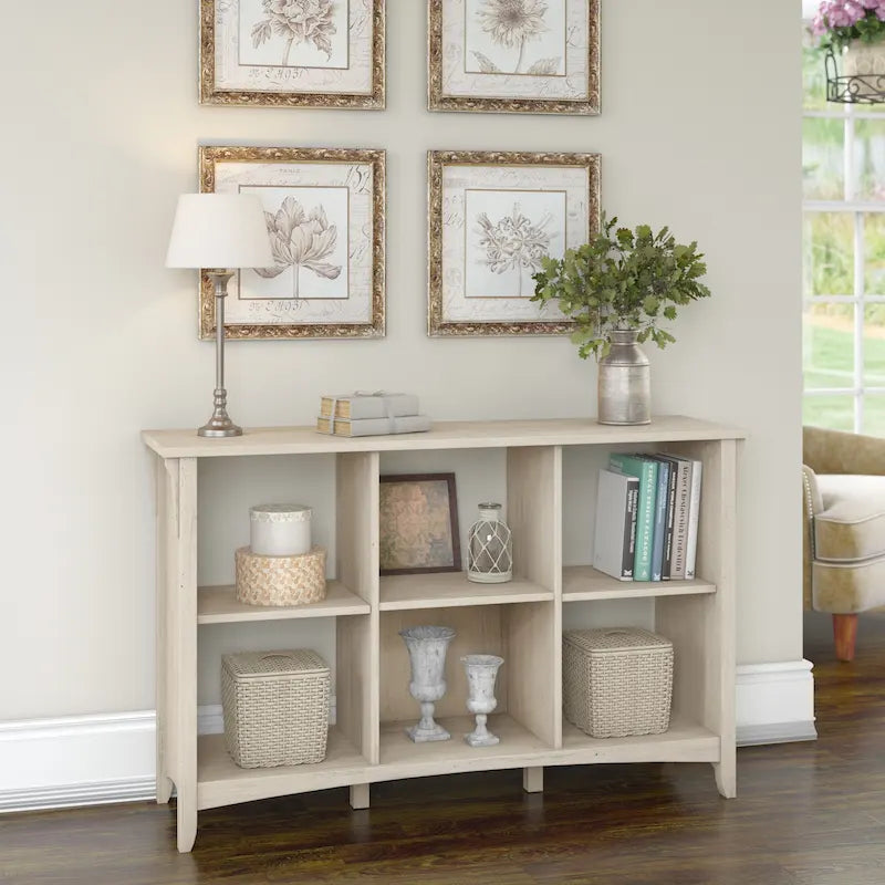 6-Cube Storage Organizer with Adjustable Shelves