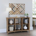 6-Cube Storage Organizer with Adjustable Shelves