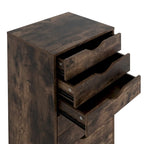 Holzkommode mit 9 Schubladen und oberem Ablagefach