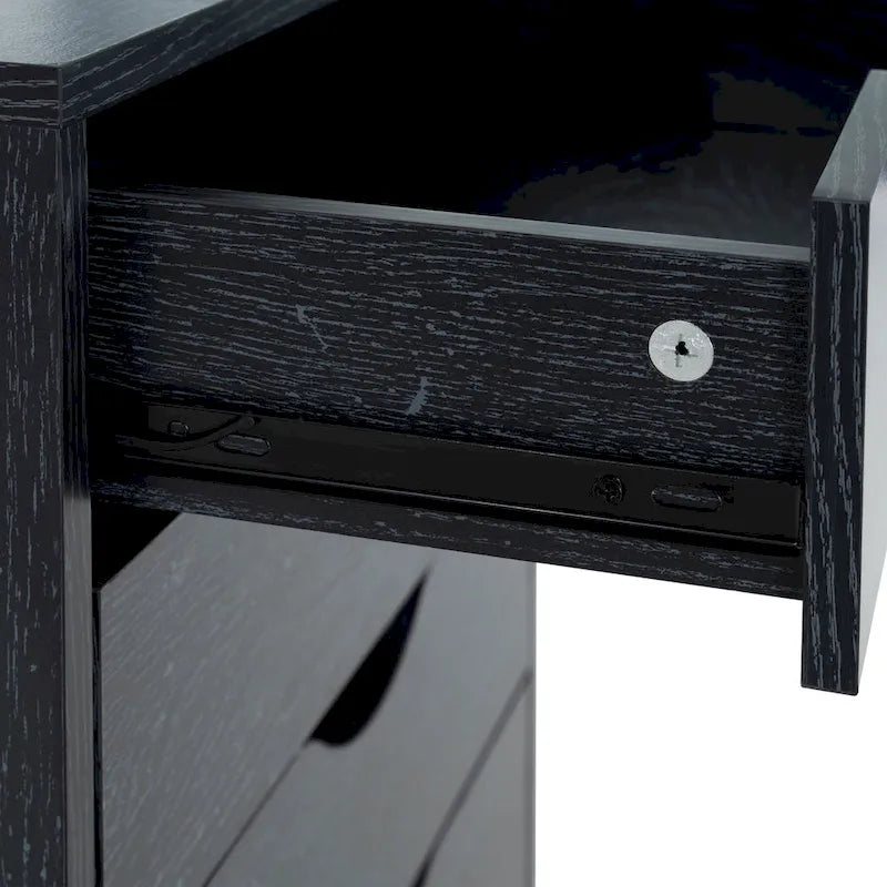 Holzkommode mit 9 Schubladen und oberem Ablagefach