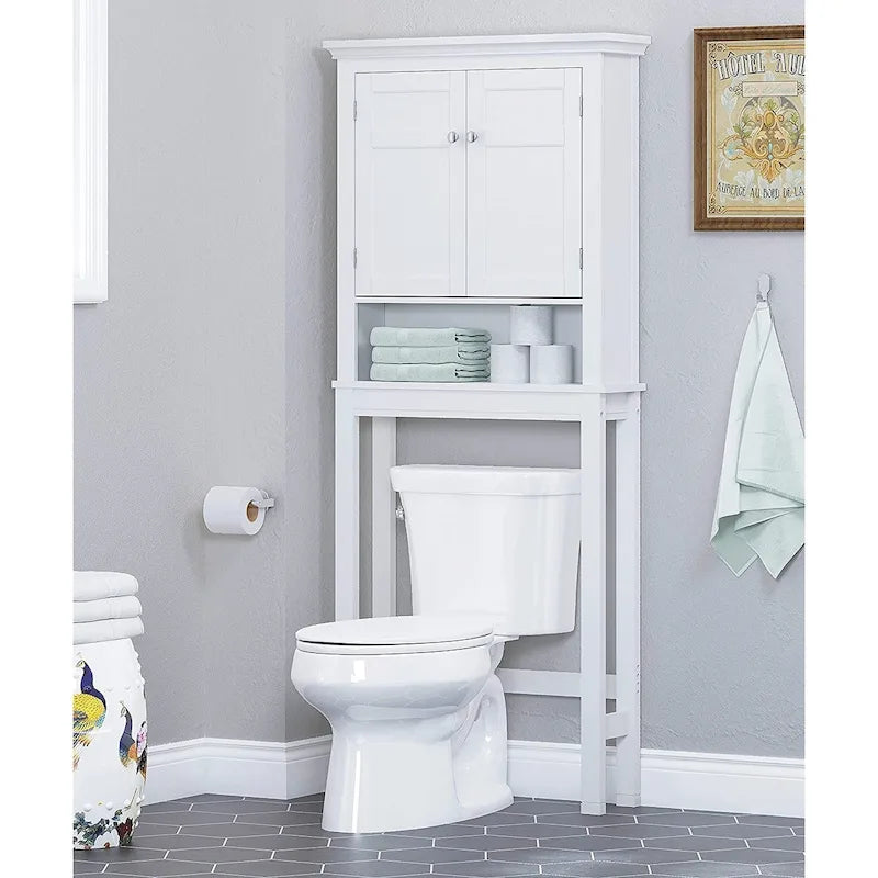 Badezimmerschrank über der Toilette mit Schublade