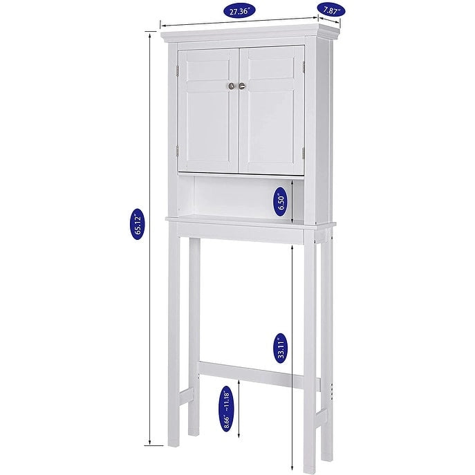 Badezimmerschrank über der Toilette mit Schublade