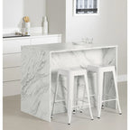 Îlot de cuisine compact avec tiroirs et rangements