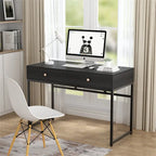 47 Inch Home Office Desk with 2 Storage Drawers