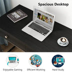 47 Inch Home Office Desk with 2 Storage Drawers