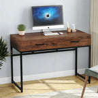 47 Inch Home Office Desk with 2 Storage Drawers