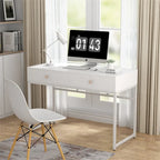 47 Inch Home Office Desk with 2 Storage Drawers