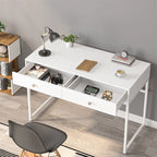 47 Inch Home Office Desk with 2 Storage Drawers