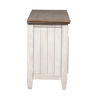 Antique White Tobacco Credenza