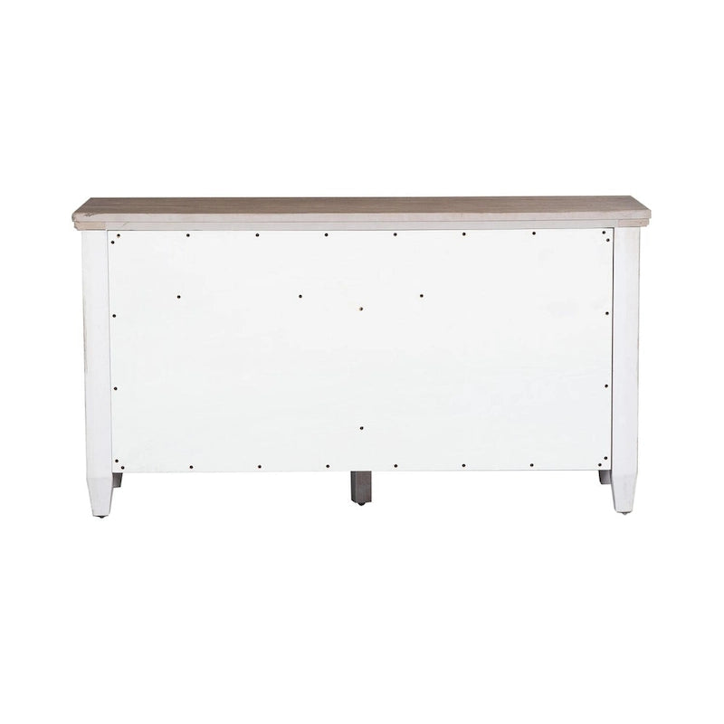 Antique White Tobacco Credenza