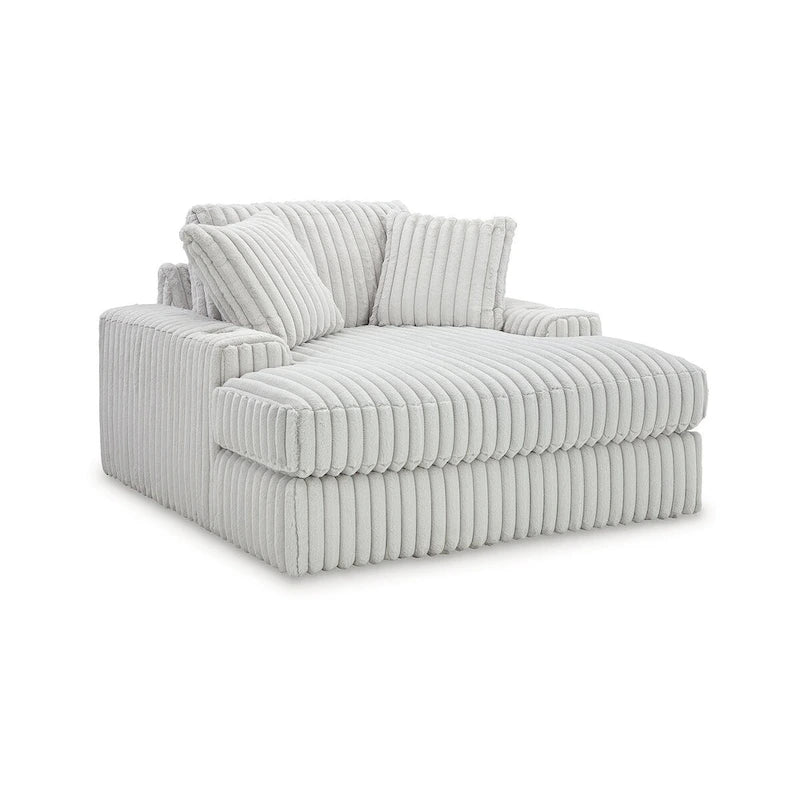 Übergroße Chaiselongue mit Getränkehaltern und USB-Ladefunktion