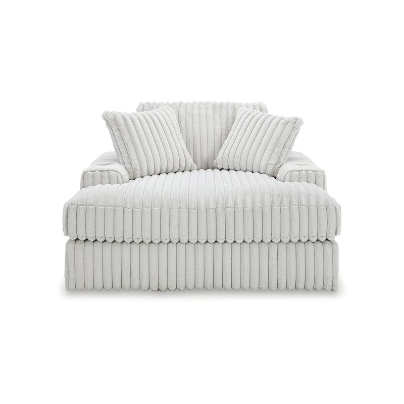 Übergroße Chaiselongue mit Getränkehaltern und USB-Ladefunktion