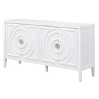 Retro-Sideboard mit runden Türgriffen – 60L x 16W x 32H