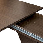 Extendable Dining Table with X-Base