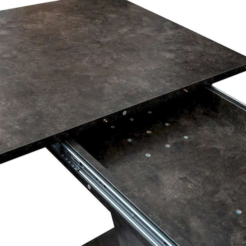 Extendable Dining Table with X-Base