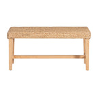 Hyacinth Natural Bench
