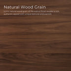 71-Inch Oval Walnut Dining Table