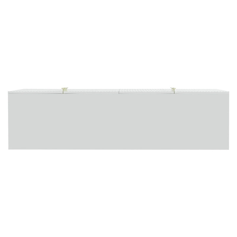 Buffet 4 portes avec poignées en métal doré, 60"L x 15.2"W x 30.9"H