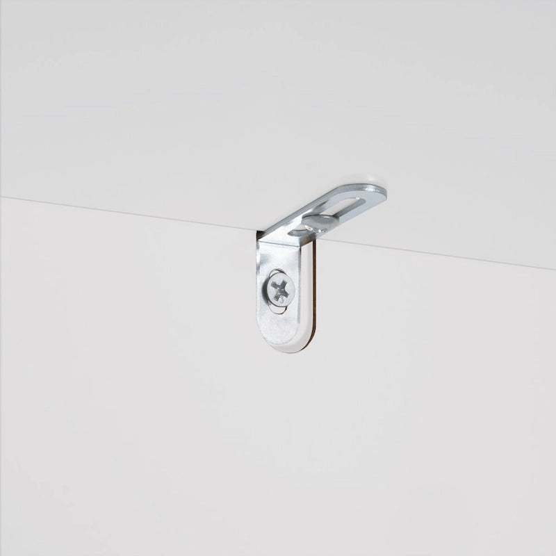 Two-Door Bathroom Storage Cabinet with Drawer and Adjustable Shelves - White