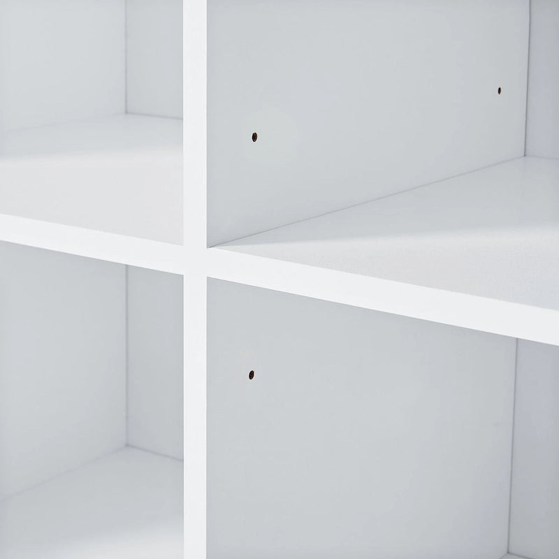 Freestanding Bathroom Storage Cabinet with Doors, Drawers and Open Shelves