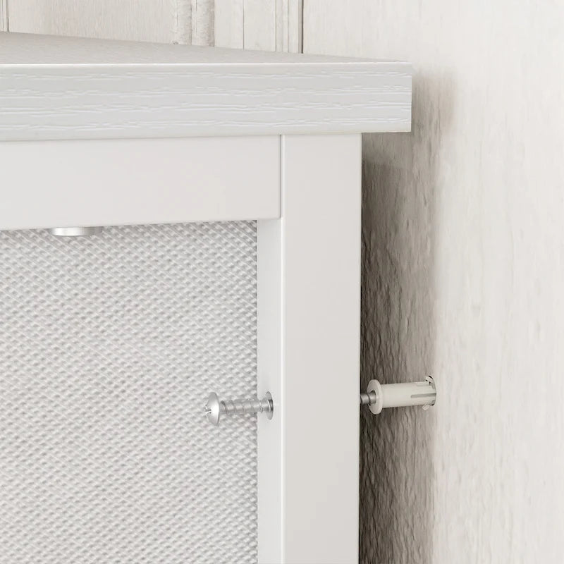 6-Drawer PE Rattan Storage Cabinet Dresser