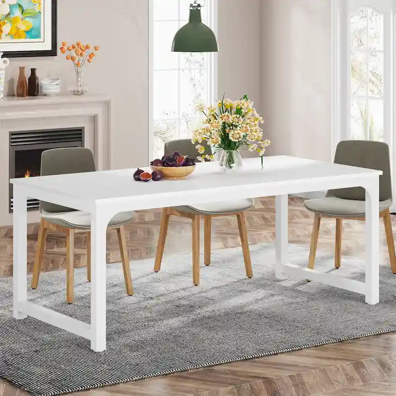 70.87" Modern Dining Table for 6-8 People