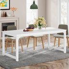 Table de salle à manger moderne de 70.87" pour 6 à 8 personnes