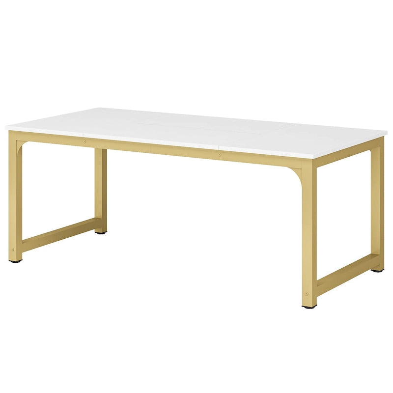 Table de salle à manger moderne de 70.87" pour 6 à 8 personnes